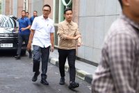 Pemanggilan ini terkait kegiatan Gibran dan BlueSquad jalan sehat dan membagikan susu di CFD Bundaran HI tanpa atribut partai