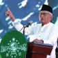 Mustasyar PBNU KH Ahmad Mustofa Bisri (Gus Mus) dalam Pelantikan PWNU Jateng, pada Agustus 2024. (Foto: dok. NU Online)