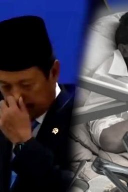 Menteri KKP Sakti Wahyu Trenggono Pingsan Saat Upacara Penghormatan Korban Pesawat ATR 42-500